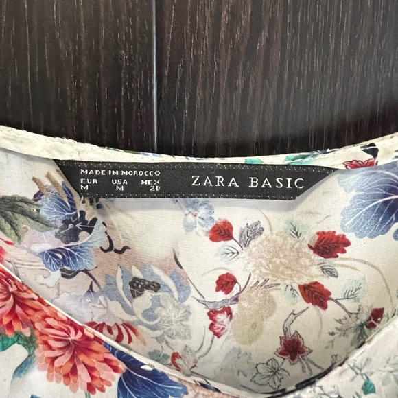 Zara print dress - EUC medium - Picture 5 of 5